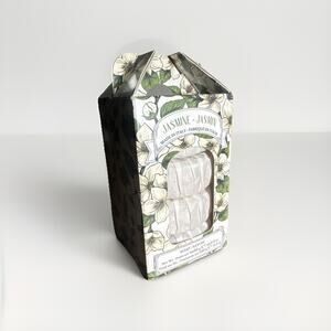 Diamante Jasmine Italian Soap Bars 4-Pack 2.8 oz each NEW IN BOX SEALED